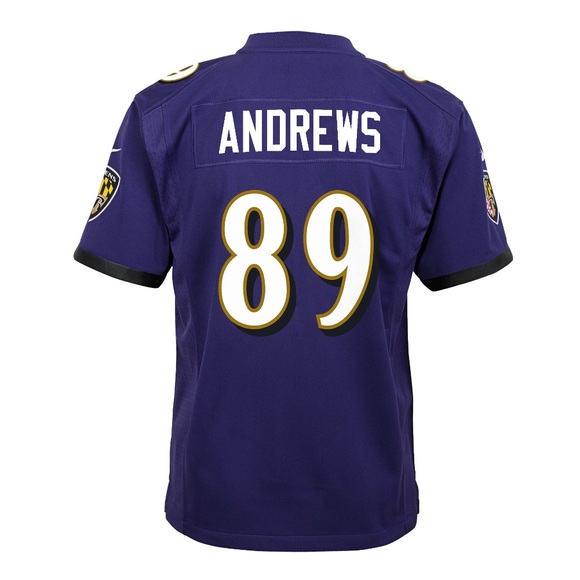NWT Nike Youth Baltimore Ravens Mark Andrews Game Jersey - Picture 3 of 3